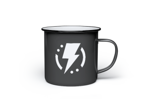 Black Coffee Mug