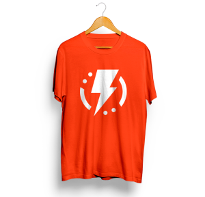 Orange Men T-shirt